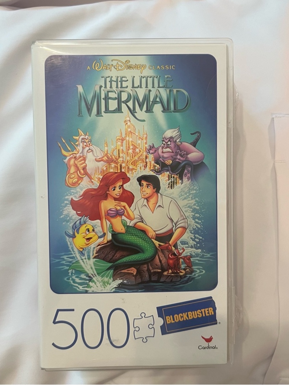 NIB Blockbuster The Little Mermaid 500 Piece Collector Puzzle